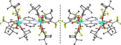 A Chiral Bipyrimidine-Bridged Dy2 SMM: A Comparative Experimental and Theoretical Study of the Correlation Between the Distortion of the DyO6N2 Coordination Sphere and the Anisotropy Barrier